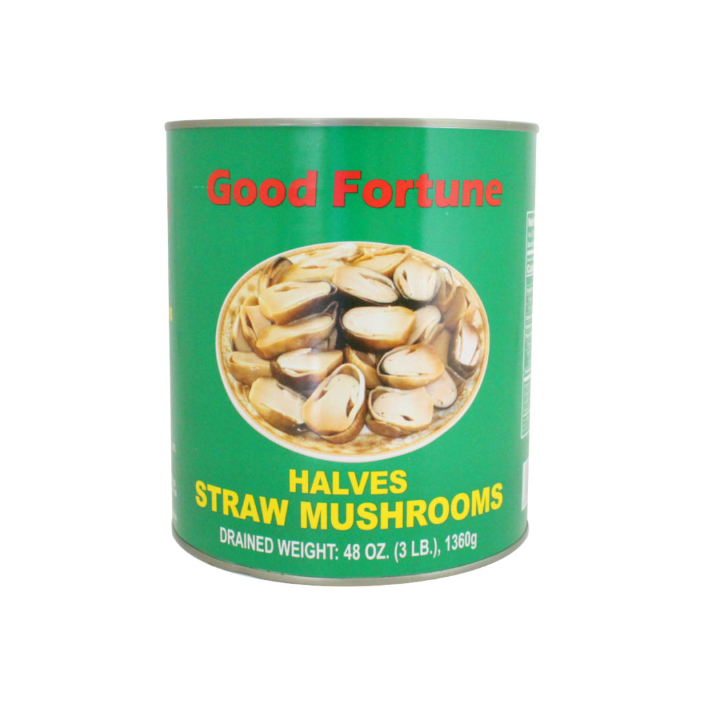 Halves Straw Mushrooms 6/10 Sun Food Warehouse